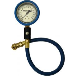 Intercomp Tire Pressure Gauge Deluxe 0-15 psi Analog 2-1/2 in Diameter