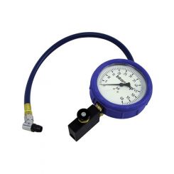 Intercomp Tire Pressure Gauge Fill / Bleed / Read 0-60 psi Analog 4 in