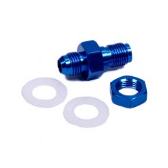 Jaz Fitting Bulkhead Straight 6 AN Male to 6 AN Male Bulkhead PTFE