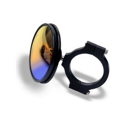 Joes Racing Products Mirror Side View Round 3 in Diameter Clamp-On 1-3/