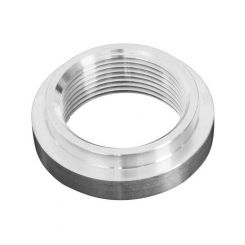 Joes Racing Products Bung 1-1/4 in NPT Female Weld-In Aluminum Natural