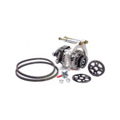 Jones Racing Products Pulley Kit V-Belt Aluminum Black Anodize Small