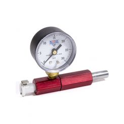 Kwik Change Products Tire Pressure Relief Valve Tool Gauge 0-30 psi