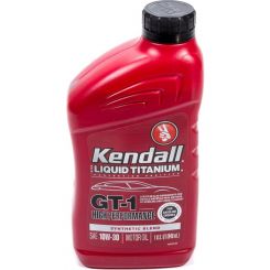 Kendall Oil Motor Oil GT-1 High Performance 10W30 Semi-Synthetic 1 qt
