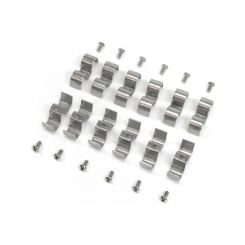 Keep It Clean Line Clamp Steel 3/8 in ID Double Mounting Screws Inc (KICLC2375)