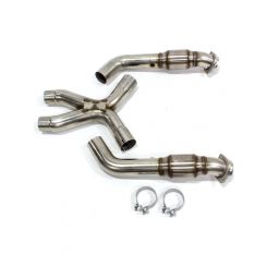 Kooks Headers Exhaust X-Pipe 3 in Diameter Converters Stainless Natu