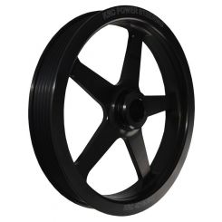 KRC Power Steering Press On Serpentine Pulley For .6645ID GM Saginaw Pumps