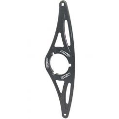 King Racing Products Steering Box Mount Aluminum Black Anodize Sprint Car