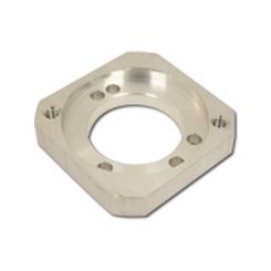 K.S.E. Racing Power Steering Adapter Aluminum Clear Anodize KSE Power