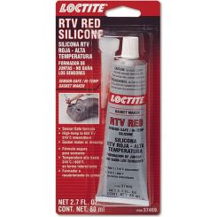 Loctite Sealant - Sensor Safe Red RTV - Silicone - 80 ml Tube - Each