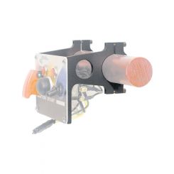 Longacre Switch Panel Bracket Clamp-On 3 in Bolt Spacing Billet Alum
