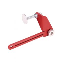 Longacre Throttle Stop Primary Aluminum Red Anodize Square Bore Kit