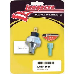 Longacre Pressure Sending Unit Electric 1/8 in NPT Male 20 psi