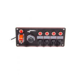 Longacre Switch Panel Dash Mount 8-5/8 x 3-5/8 in 1 Safety Cover Tog