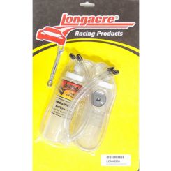 Longacre Brake Bleeder Bottle Two 8 oz Bottles Magnetic Mount Plasti