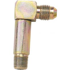 Longacre Fitting Adapter 90 Degree 1/8 in NPT Male to 4 AN Male Stee