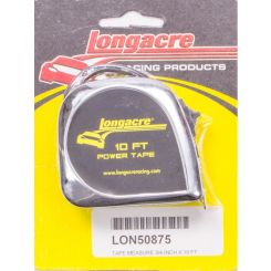 Longacre Tape Measure 10 ft Length 3/4 in Width Inch / Centimeter