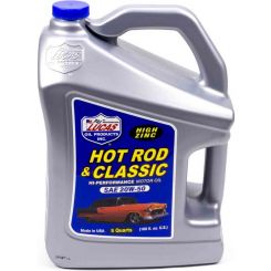 Lucas Oil Motor Oil Hot Rod Classic Car High Level Zinc 20W50 4.73L