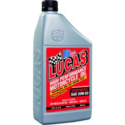 Lucas Oil Motor Oil High Performance 20W50 Synthetic 946ml Motorcycle