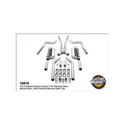 Magnaflow Perf Exhaust Exhaust System Performance Cat-Back 2-1/2 in Dia