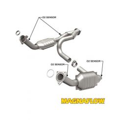 Magnaflow Perf Exhaust Catalytic Converter Direct-Fit Replacement Stain