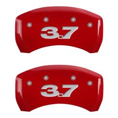MGP Caliper Cover Brake Caliper Cover Mustang Print Logo Front 3.