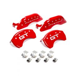 MGP Caliper Cover Brake Caliper Cover Mustang Script Logo Aluminu