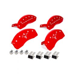 MGP 4 Caliper Covers Engraved Front 2015/Mustang Engraved Rear 201