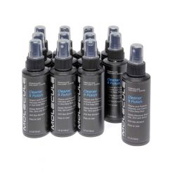 Molecule Helmet Cleaner - Cleaner and Polish - 4 oz - Set of 12