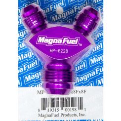 Magnafuel/Magnaflow Fuel Systems Fitting Y Block 12 AN Male Inlet Dua
