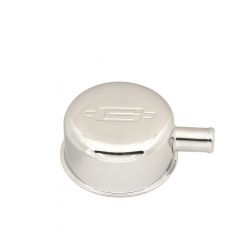 Mr Gasket Breather Push-In Round 1-1/4 in Hole 5/8 in Hose Evacuation Fi