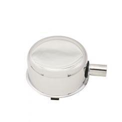 Mr Gasket Breather Push-On Round 5/8 in Hose Evacuation Fitting Steel Ch