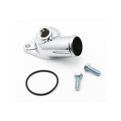 Mr Gasket Water Neck 15 Degree 1-1/2 in ID Hose O-Ring Hardware Included
