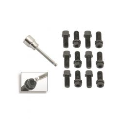 Mr Gasket Header Bolt 3/8-16 in Thread 0.750 in Long Hex / Allen Head S