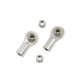 Mr Gasket Rod End Spherical 1/4 in Bore 1/4-28 in Female Thread Steel Z