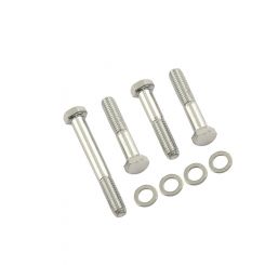 Mr Gasket Water Pump Bolt Kit Hex Head Steel Chrome Short Water Pump Sma