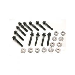 Mr Gasket Intake Manifold Bolt Kit Super Hex Head Steel Black Oxide S