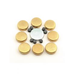 Mr Gasket Freeze Plug Complete Engine Brass Natural Big Block Chevy Kit