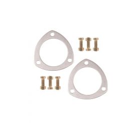 Mr Gasket Collector Gasket Solid Alloy  3 in Diameter 3-Bolt Alloy  Kit