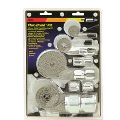 Mr Gasket Hose and Wire Sleeve Overbraid Fuel / Heater / Radiator Hose S