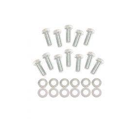Mr Gasket Intake Manifold Bolt Kit Hex Head Steel Zinc Oxide AMC V8 / Sm