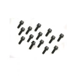 Mr Gasket Header Bolt 5/16-18 in Thread 0.750 in Long Hex Head Steel Blac