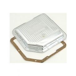 Mr Gasket Transmission Pan Stock Depth Gasket Steel Chrome TH350 Kit