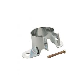 Mr Gasket Ignition Coil Bracket Canister Style Steel Chrome GM Vertical