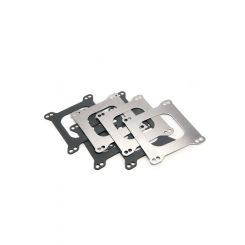 Mr Gasket Carburetor Spacer Heat Dissipater 1/2 in Thick Open Aluminum Ho