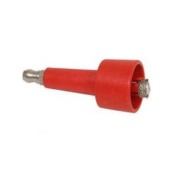MSD Coil Wire Adapter - Socket to HEI Style - Rynite - Red - Each
