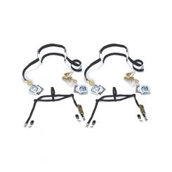 Macs Custom Tie-Downs Tie Down Strap Kit Drag Pack Two Rear Dragster N