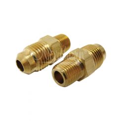 Northern Radiator Fitting Adapter Straight 1/8 in NPT Male to 5/16 in
