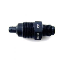 Nitrous Express Blow-Off Adapter 8 AN Male Thread Aluminum Black Anodiz