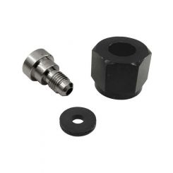 Nitrous Express Fitting Adapter 4 AN Male to 1 in Female Gasket Include